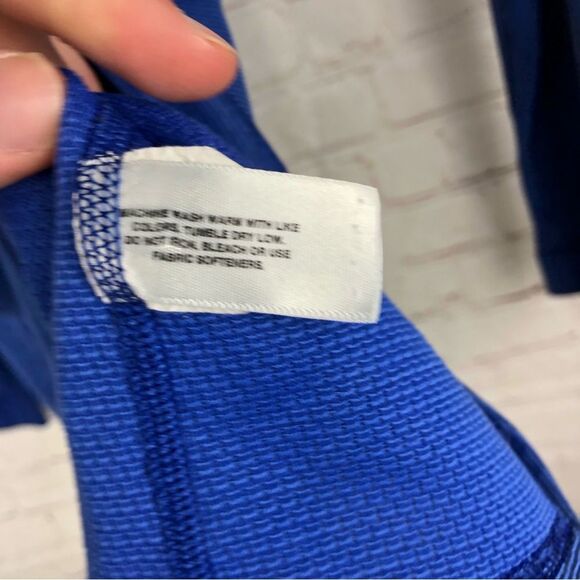 Patagonia Blue Tech Crew Shirt Men's Sz Large - Picture 5 of 7